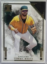 2025 Panini Impeccable TOMMY WHITE #12/35 Oakland Athletics