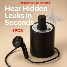 Water Leak Detector With Advanced Sound Technology For Plumbing Pipe Inspection