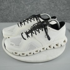 On Cloud X Shoes Womens Size 10 White Mesh Running Sneakers CloudTec 40.99702