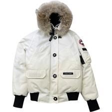 Canada Goose Men's Chilliwack Bomber Down Jacket White M