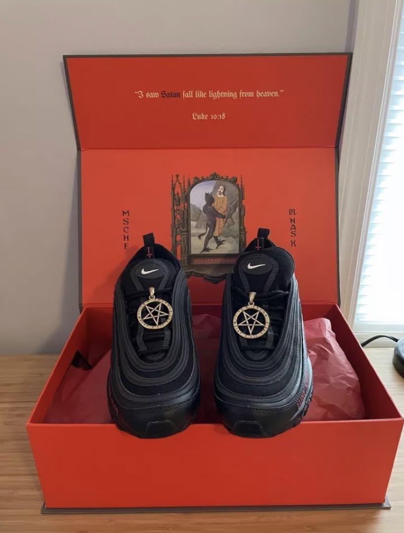 Nas ナズ Lil Nas X MSCHF Satan Shoes | eBay