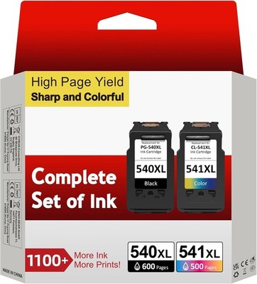 Patronen für Canon PG-540 XL CL-541 XL Pixma MG3650s MG4250 TS5150 TS5151 MX375