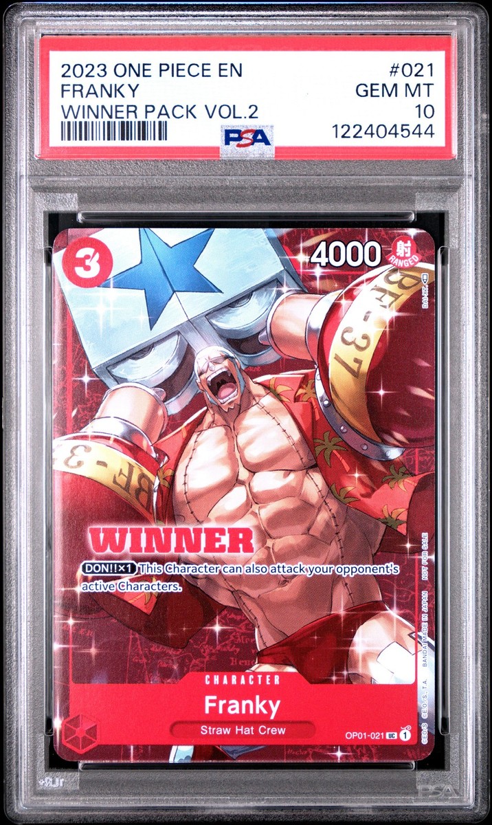 Franky (Tournament Pack Vol. 2) [Winner] OP01-021 One Piece