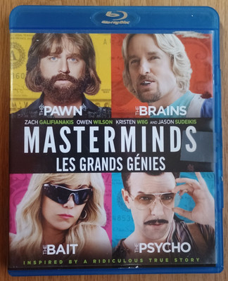 Masterminds (Blu-ray,Bilingual)