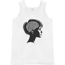 'Girl With Electronic Brain' Adult Vest / Tank Top AV061645 