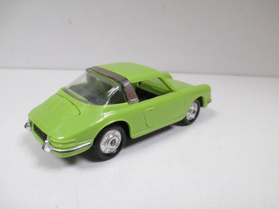 RARE PORSCHE 911 L TARGA Vert Green Grun NOREV plastique Vintage N° 141 au 1/43 - Photo 2/4