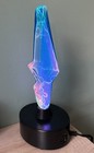 Lumisource Electra LIGHTNING BOLT Lamp  Sculpture Plasma Motion Light 13” RARE