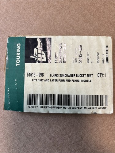 2003 100th Anniversary Harley-Davidson FLHTCI Seat - Picture 19 of 19