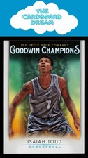 Isaiah Todd 2021 Upper Deck Goodwin Champions #4 Basketball Card