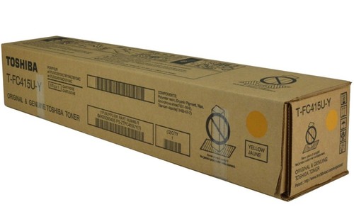 Genuine Toshiba T-FC415U-Y Yellow Toner Cartridge