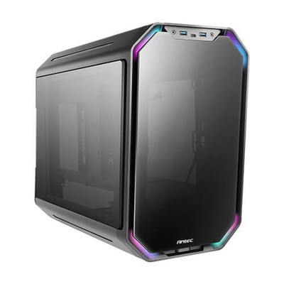 Antec Dark Cube Mini Tower ITX Gaming Computergehäuse