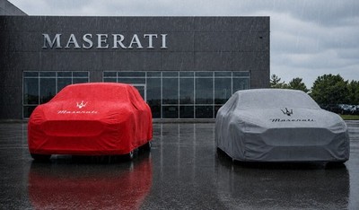 For Maserati Outdoor Car Cover Waterproof Breathable Outdoor Cover Custom FiT