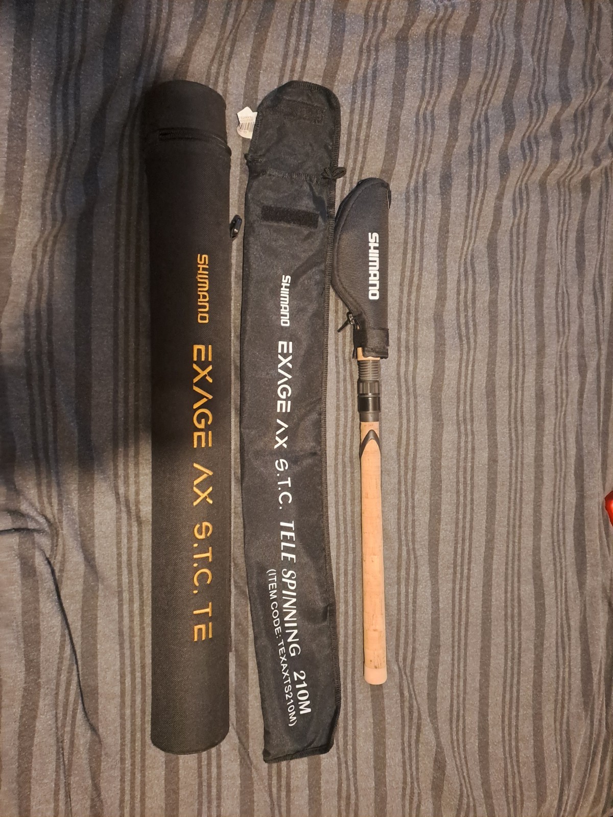 Shimano Exage AX S.T.C. TE Telescopic Spinning Rod 7ft 10-30g 5pc