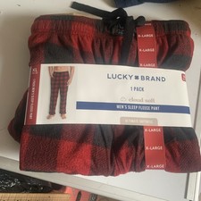 Men  s Sleep Fleece Pants Lucky Brand Cloud Soft size XL 40-42 Brand New