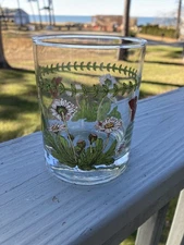 portmeirion botanic garden Double Old Fashion Glass - Daisy