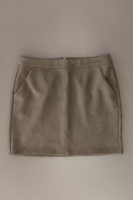   Second Life Fashion Vero Moda Rock für Damen Gr. 38, M grau aus Polyester  
