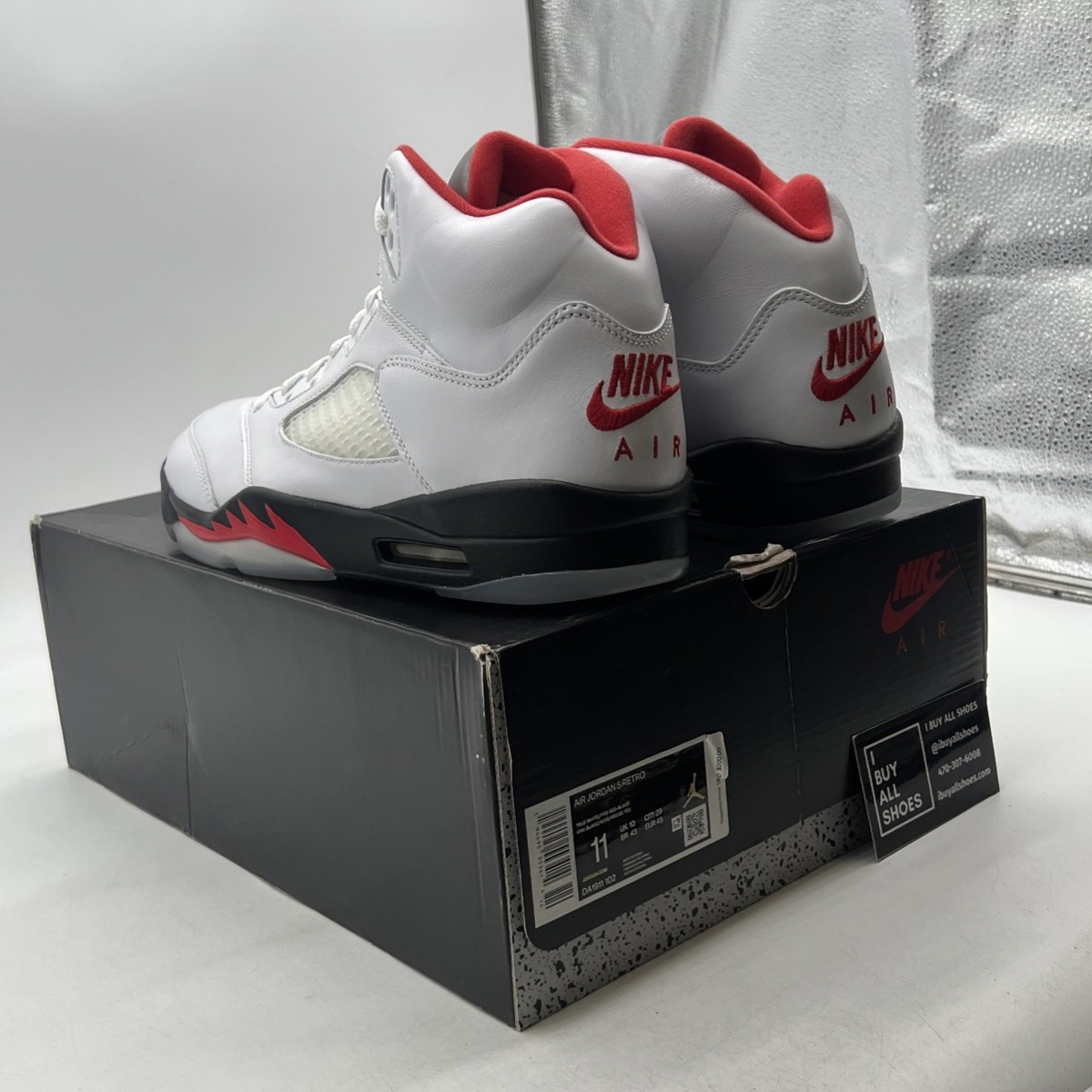 Size 11 - Jordan 5 Retro Mid Fire Red for sale online | eBay