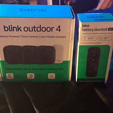 Blink Battery Doorbell 2K Wireless Wi-Fi Vide...