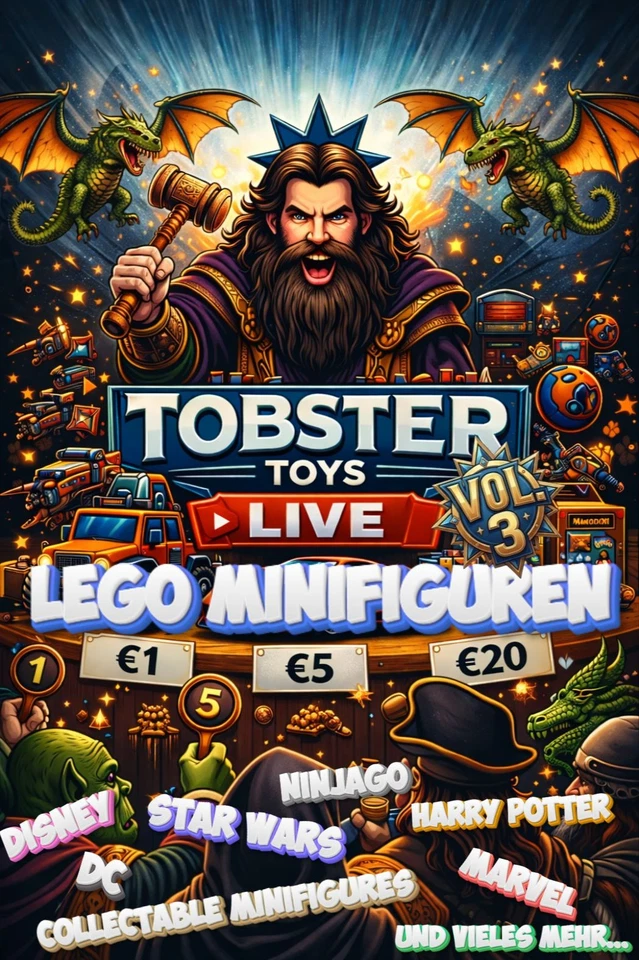 🚀 LEGO Minifigs-Madness Vol. 3: Der Wahnsinn geht weiter 🌌