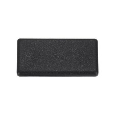 12pcs Standard Plastic Rectangle Aluminum Extrusion End Cap Black, 20x40mm