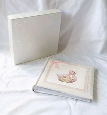 ❀ڿڰۣ❀ CAVANIA Pink & White Hand Decorated BABY GIRL RECORD ALBUM BOOK ❀ New