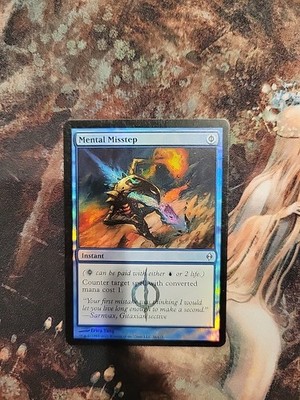 MTG FOIL Mental Misstep New Phyrexia LP Magic: The Gathering