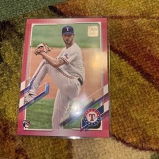 2021 Topps Update Pink Kyle Cody Rookie 42/50  Texas Rangers #US62