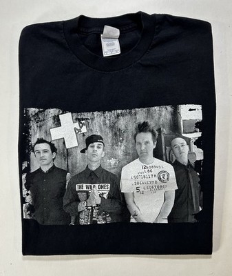 Vintage +44 North American Tour 2007 Band Tee Large Mark Hoppus Travis Barker 