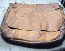 Vintage USPS Bucheimer 1965 U.S. Mail Postal Carrier Leather Messenger Bag GREAT