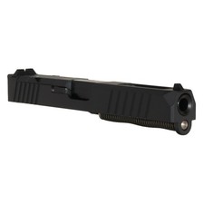 Complete Slide for Glock 17 Gen 3 - Black Cerakote Slide - Ported Barrel