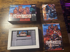 Romance of the Three Kingdoms II (SNES, 1992) Box Game Tested Manual