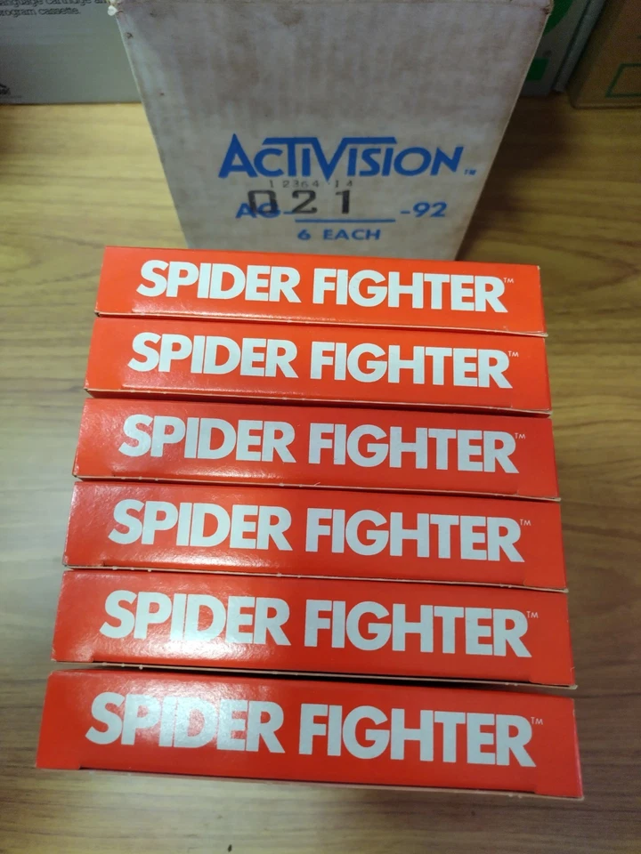 Spider Fighter ATARI 2600 By Activision Six Pack Brand New SEALED - Image 3 of 4