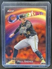 2025 Topps Finest Paul Skenes Creators Orange Refractor #/25 Pirates