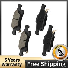 Rear Ceramic Brake Pad Set For 2012-2021 Jeep Grand Cherokee Dodge Durango