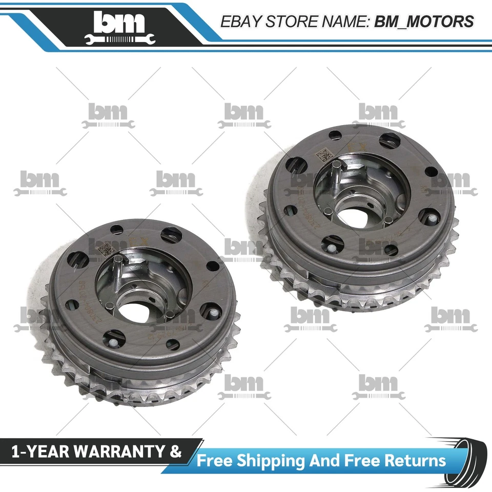 2X Intake&Exhaust Camshaft Adjuster VVT FOR BMW 320i 540i Mini Cooper S B48 B58 - Image 2 of 4