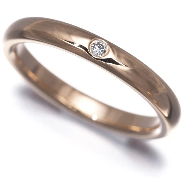 Tiffany & Co. Diamond Band Ring Rose Gold Fine Rings for sale | eBay