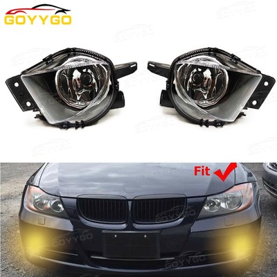 Nebelscheinwerfer für 06-08 BMW E90 E91 328i 330i Limousine Klarglas Stoßstange