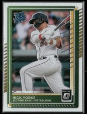 Nick Yorke 2025 Donruss - Optic #37 RC Rated Rookie Pittsburgh Pirates