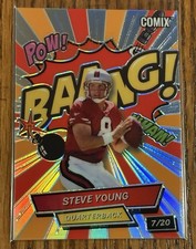 2025 Wild Card Comix Steve Young Rainbow #7/20 San Francisco 49ers