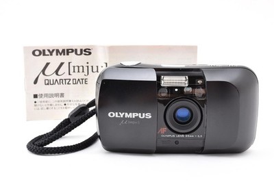 Olympus μ mju 35mm Point & Shoot Film Film Camera from JAPAN [Read NEAR MINT]