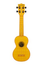 Kala KA-WMT-YL-S Waterman Soprano Ukulele, Transparent Amber Yellow