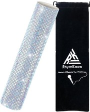 RhymKawa Bling Wireless Microphone Decorate for Universal Handheld and Beta58...