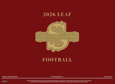 Leaf Spectacular Football Hobby Box (2026)