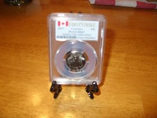 2017 CANADA  125TH ANNIVERSARY  STANLEY CUP QUARTER  PCGS 67 FIRST  STRIKE