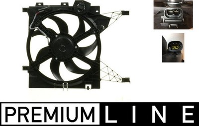 Lüfter Motorkühlung PREMIUM LINE MAHLE CFF 191 000P 368mm 295W für NISSAN NV200