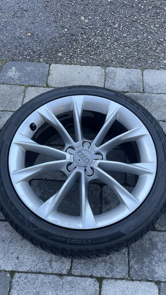Audi A5-A4-A6 Original Winterkompletträader 8,5x18 mit 245/40R18 - Bild 4 von 4