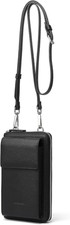 Small Leather Crossbody Purse and Cell Phone Wallet for Women RFID Blocking Sh
