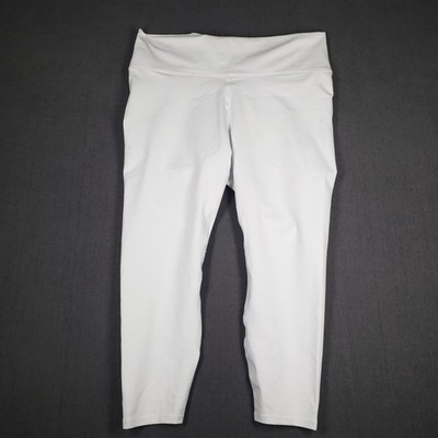 Fabletics Leggings Womens Size 2x Kessler II High Waisted White NWT