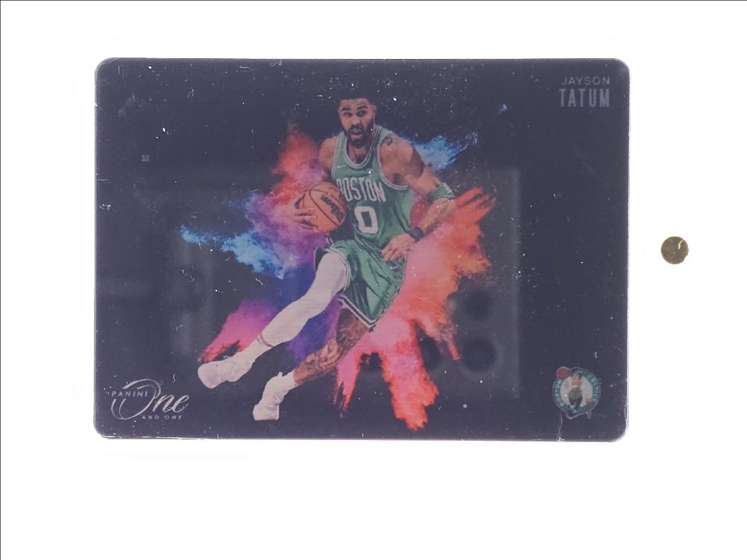 JAYSON TATUM 2024-25 PANINI ONE AND ONE BLACK COLOR BLAST CELTICS Q5758