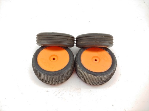 Jconcepts Double Dees V2 Rear / Proline 4-RIP Front 1/10 2wd Buggy Tires DE Whee - Picture 5 of 7